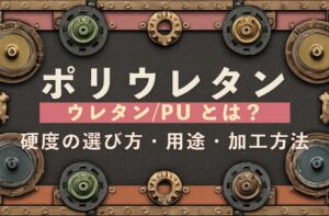 ポリウレタン（ウレタン-PU）とは？硬度の選び方・用途・加工方法