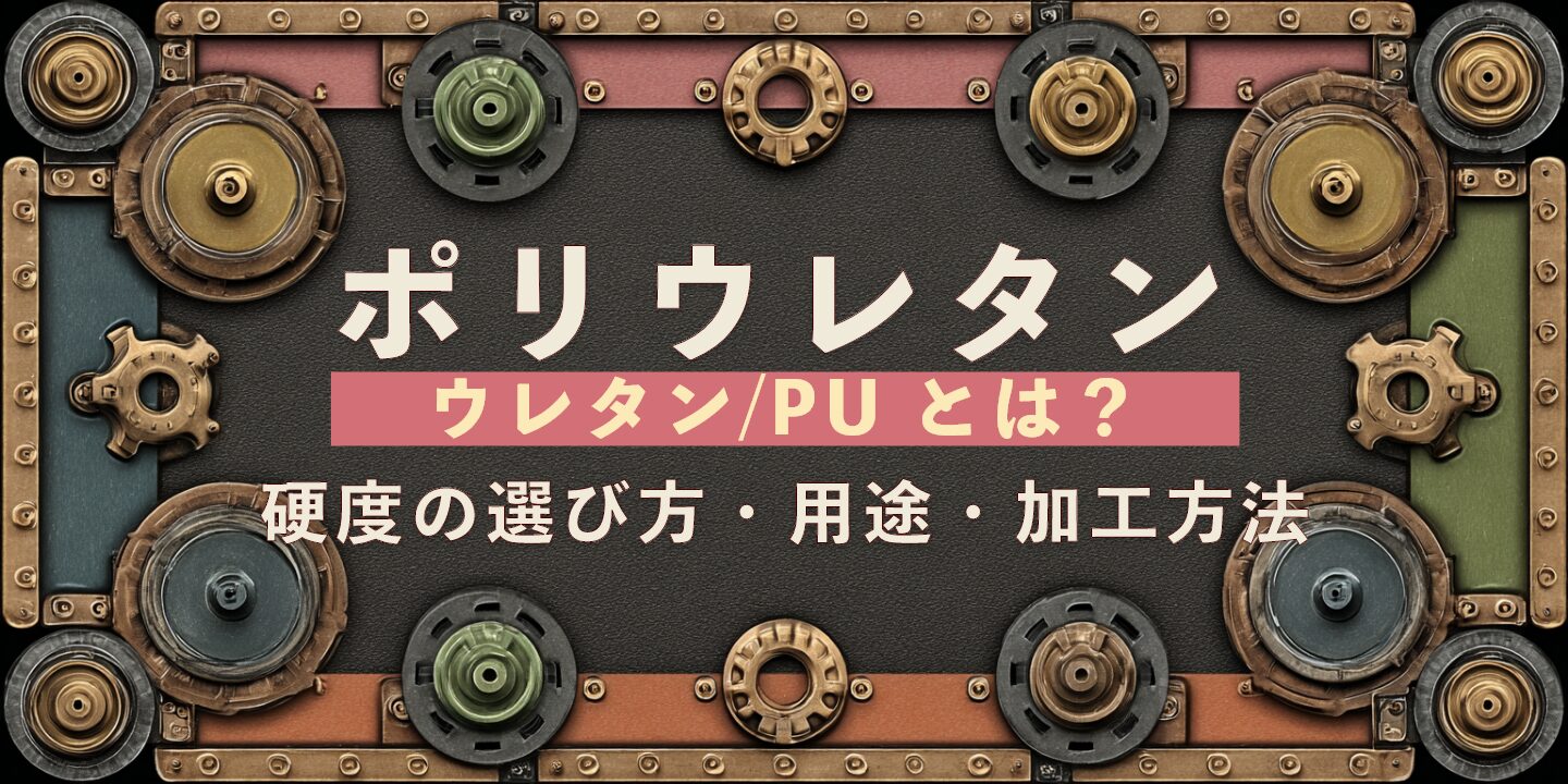 ポリウレタン（ウレタン-PU）とは？硬度の選び方・用途・加工方法